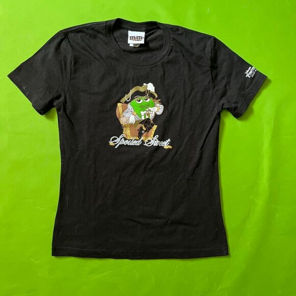 Disney Tops - Large y2K M&Ms Candy World Disney Pirates‎ Tee